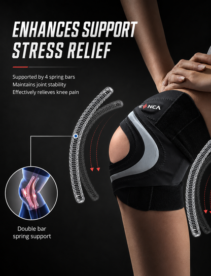 Courtique Pro Knee Support — Built for Padel