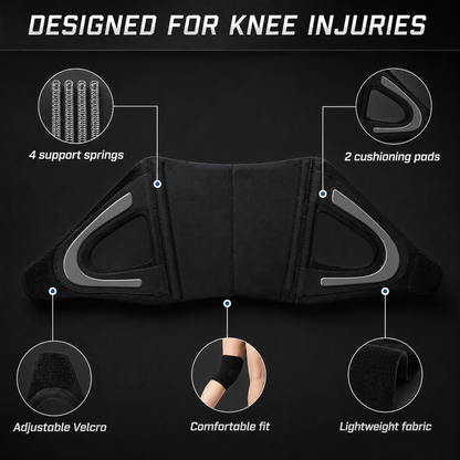 Courtique Pro Knee Support — Built for Padel