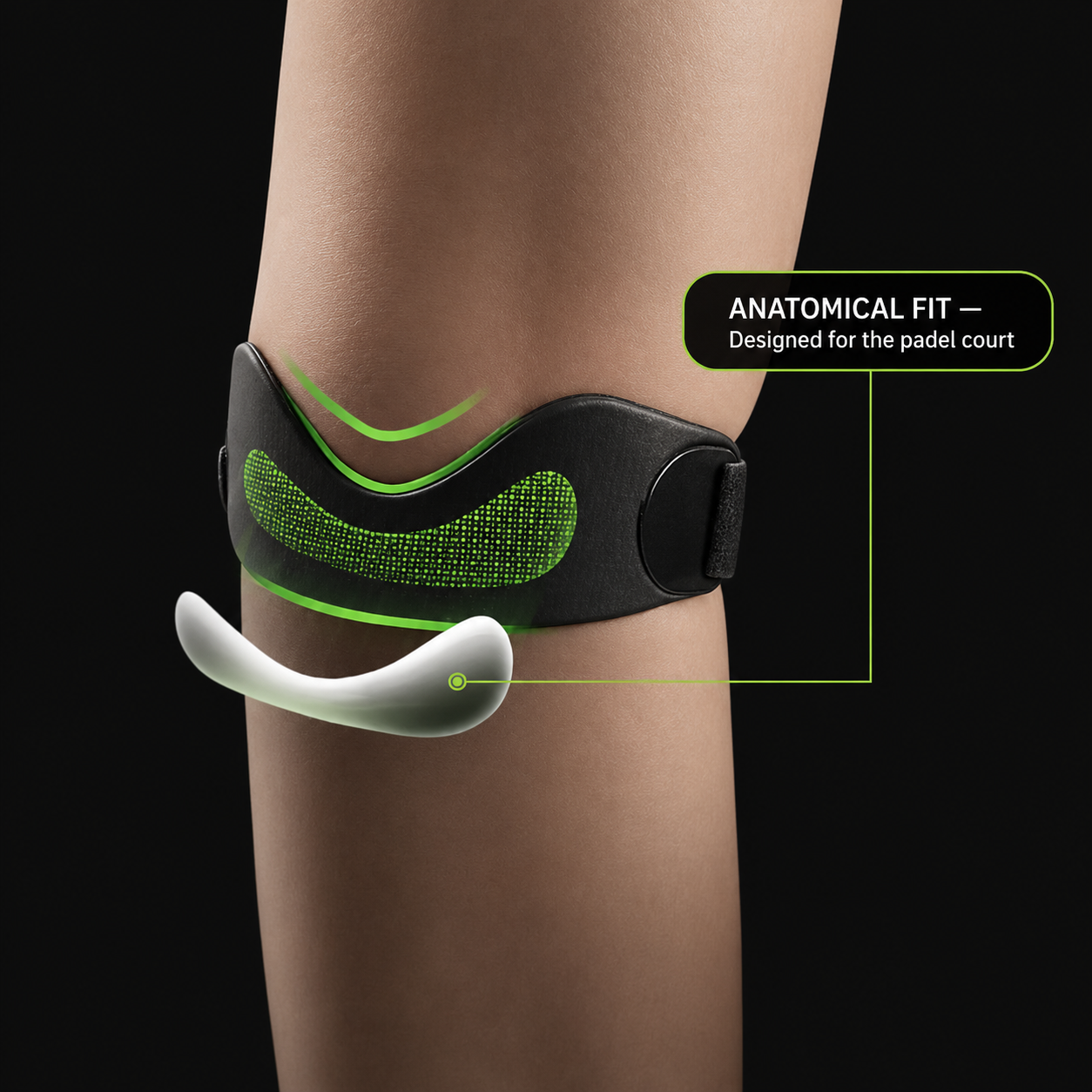 Courtique Knee Support Pro
